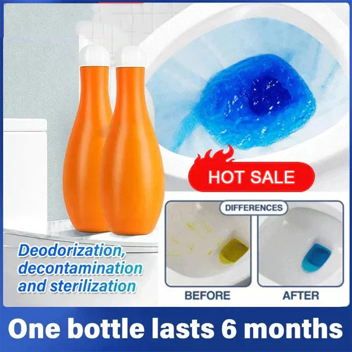 🔥Last Day for Super Sale🔥 Buy 3 Get 2 FREE✨ Bowling Blue Bubble Toilet Bowl Cleaner