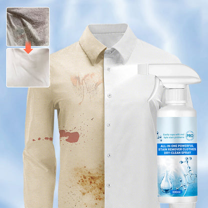 [Practical Gift🎁] All-in-One Powerful Stain Remover Clothes Dry-Clean Spray